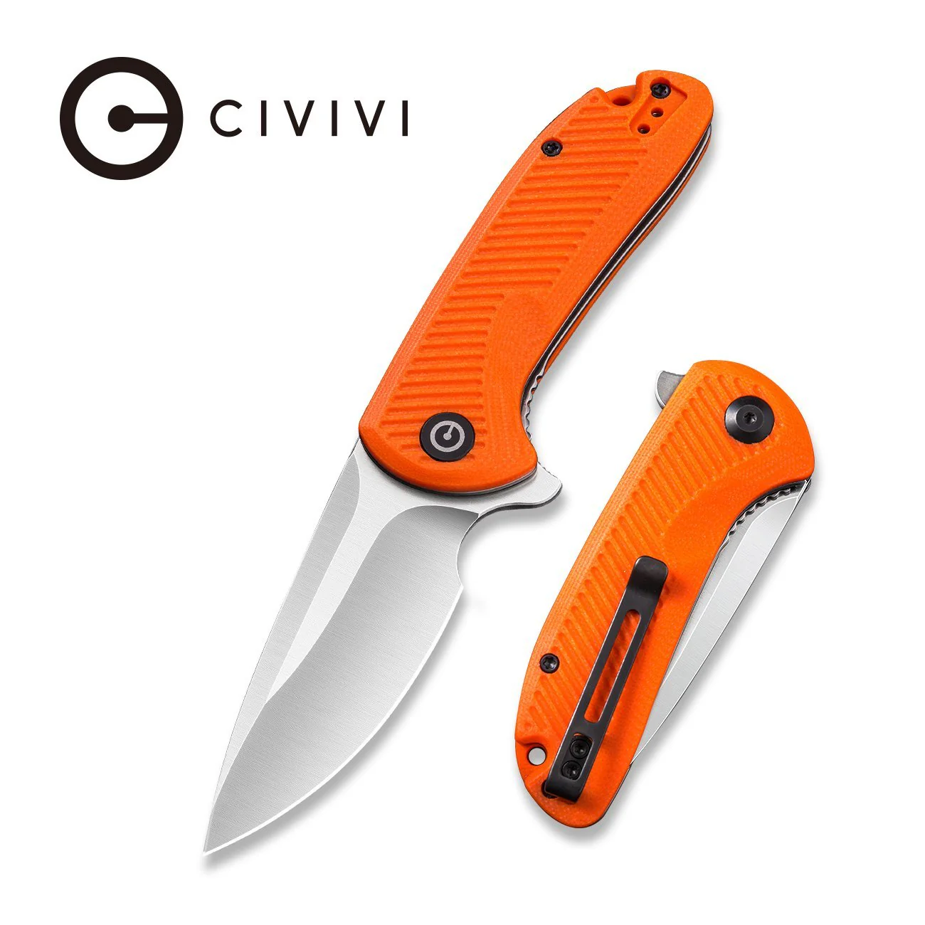 CIVIVI Durus Flipper Knife G10 Handle (3" D2 Blade) C906C