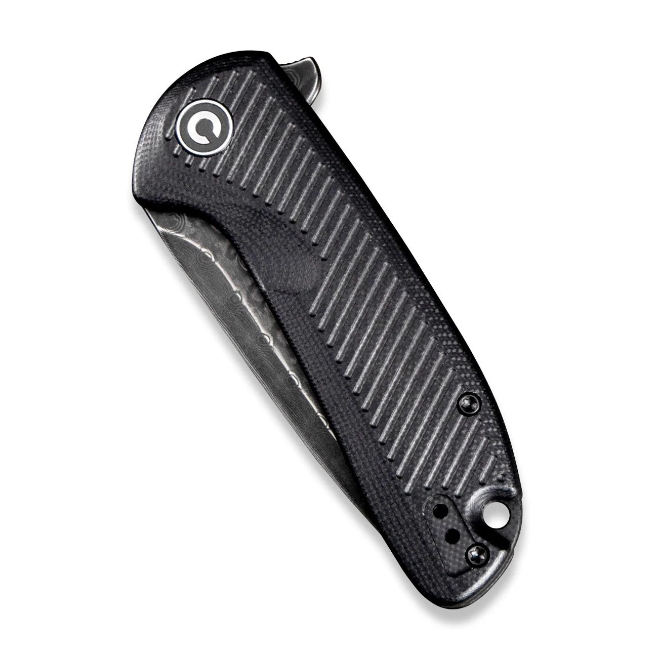 CIVIVI Durus Flipper Knife G10 Handle (3" Damascus Blade) C906DS-2 - Image 5