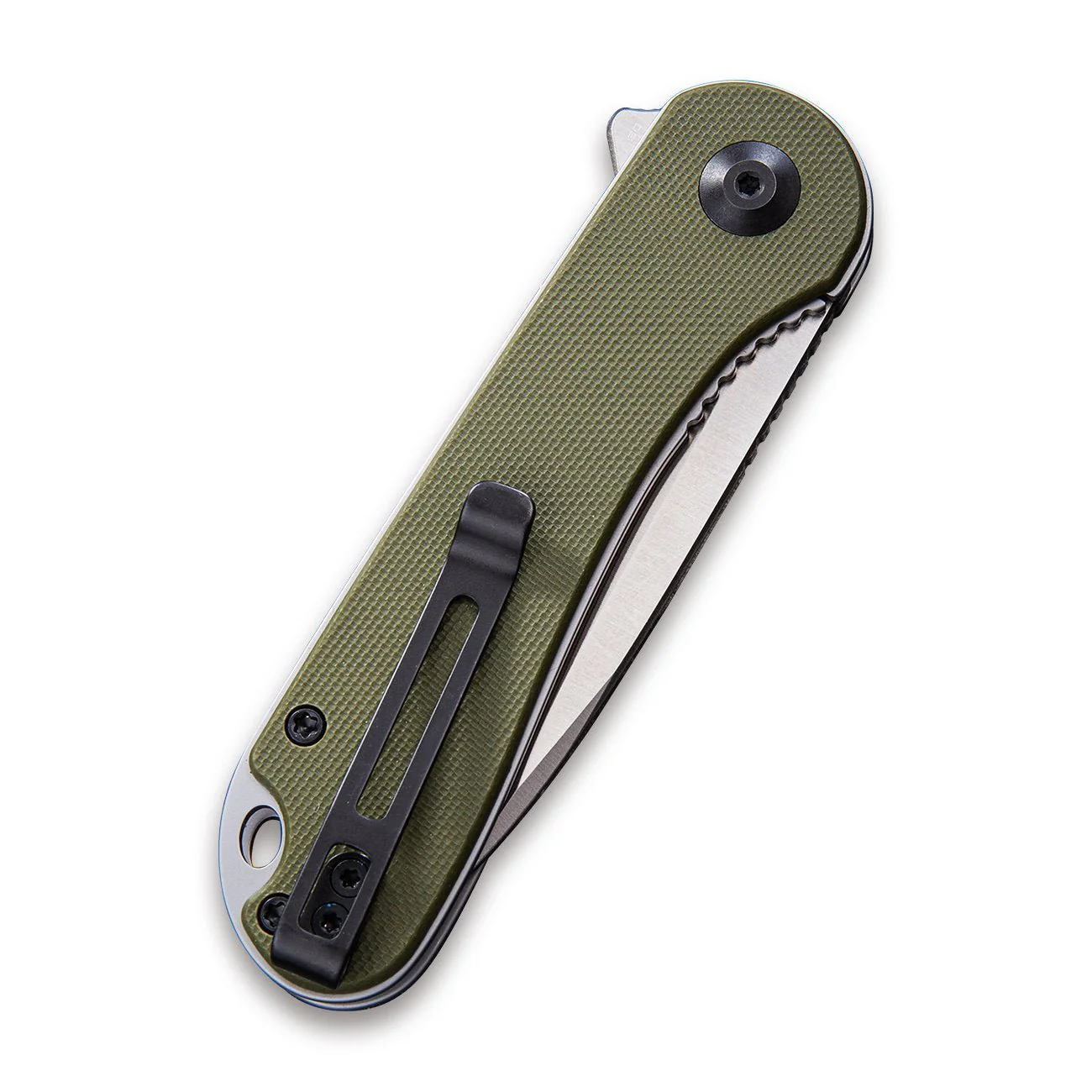 CIVIVI Elementum Flipper Knife G10 Handle (2.96" D2 Blade) C907E - Image 7