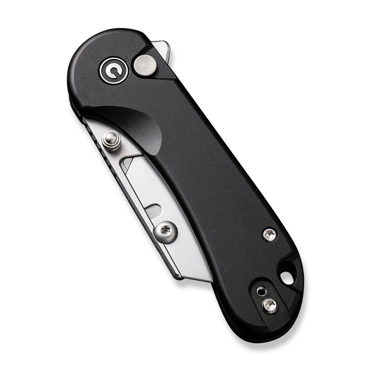 CIVIVI Elementum Utility Thumb Stud & Button Lock Knife Aluminum Handle (2.26" S/S Blade Holder & 6Cr13 Blade) C23039B-1 - Image 12