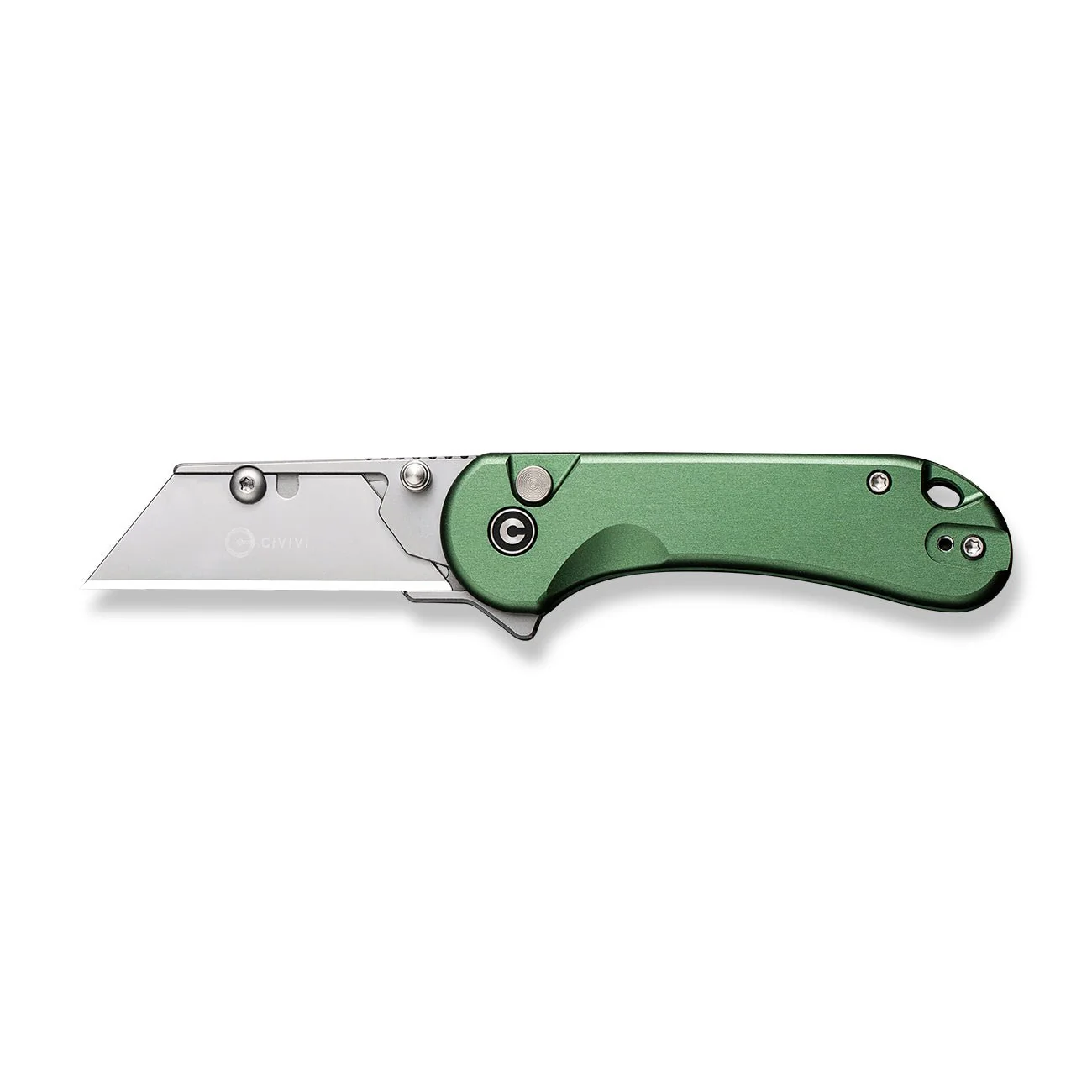 CIVIVI Elementum Utility Thumb Stud & Button Lock Knife Aluminum Handle (2.26" S/S Blade Holder & 6Cr13 Blade) C23039B-3 - Image 10
