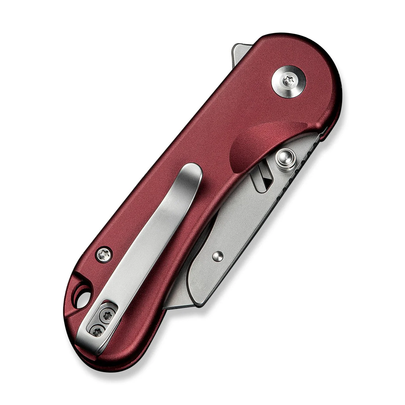 CIVIVI Elementum Utility Flipper & Thumb Stud & Button Lock Knife Aluminum Handle (2.26" S/S Blade Holder & 6Cr13 Blade) C23039B-5 - Image 13