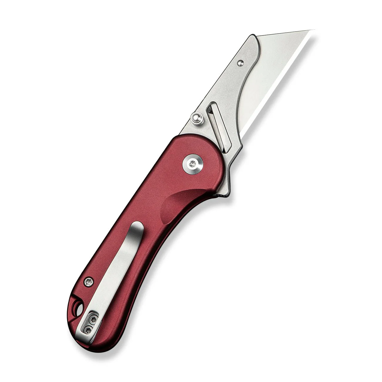 CIVIVI Elementum Utility Flipper & Thumb Stud & Button Lock Knife Aluminum Handle (2.26" S/S Blade Holder & 6Cr13 Blade) C23039B-5 - Image 7