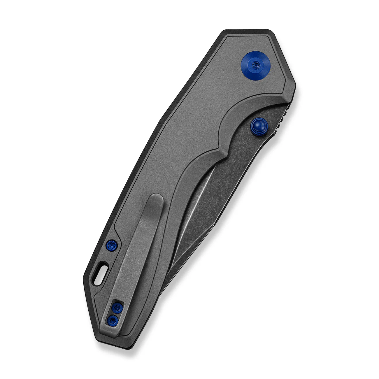 CIVIVI ELITE Brova Thumb Stud & Top Liner Lock Knife Gray Aluminum Handle (3.41" Black Stonewashed CPM S35VN Blade) CE25093-1 - Image 7
