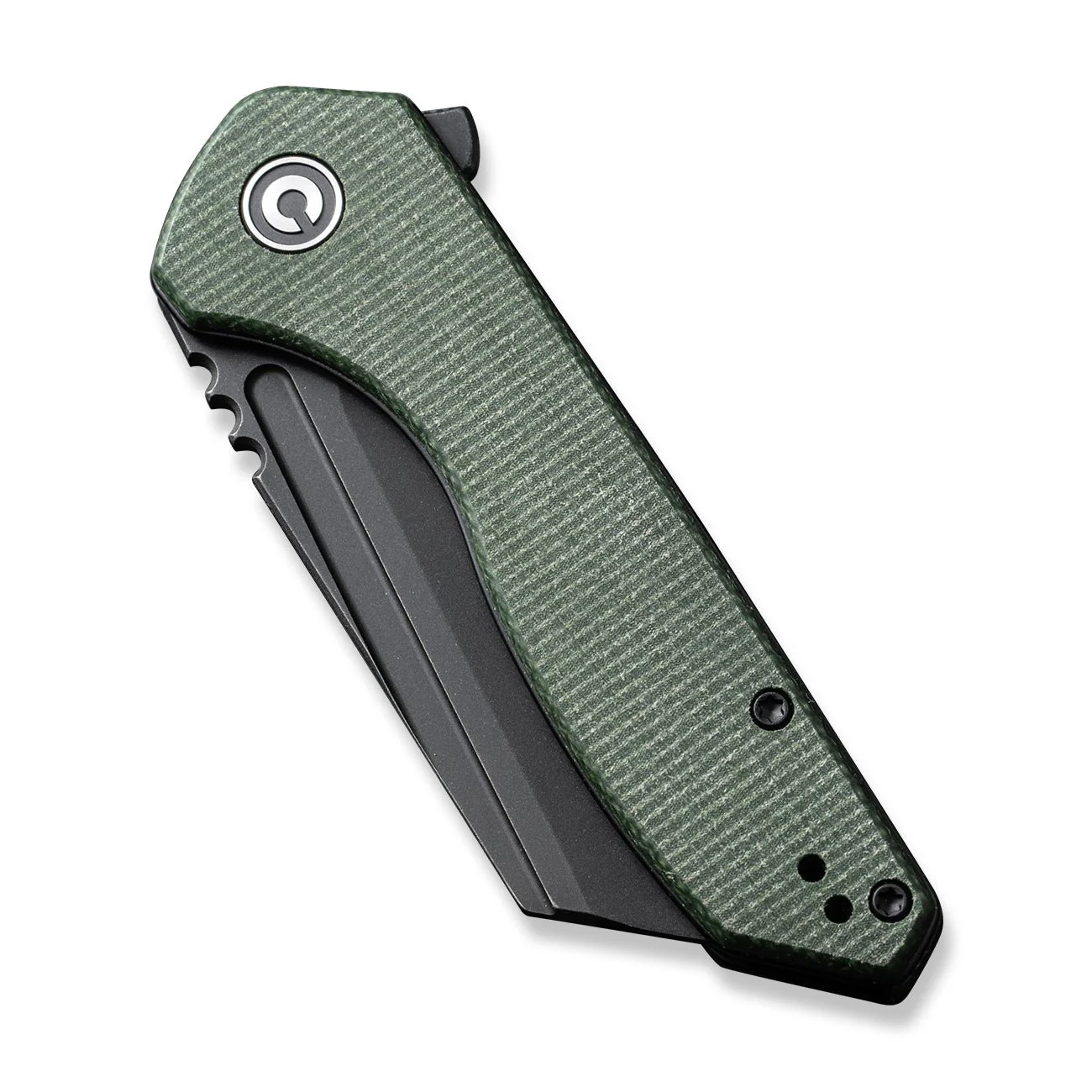 CIVIVI ExOne Flipper Knife Micarta Handle (2.94" Nitro-V Blade) C23036-3 - Image 11