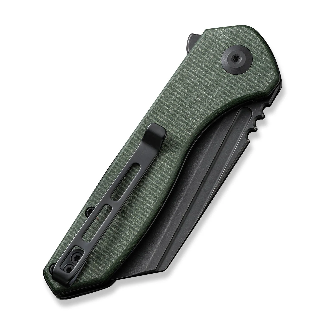 CIVIVI ExOne Flipper Knife Micarta Handle (2.94" Nitro-V Blade) C23036-3 - Image 12