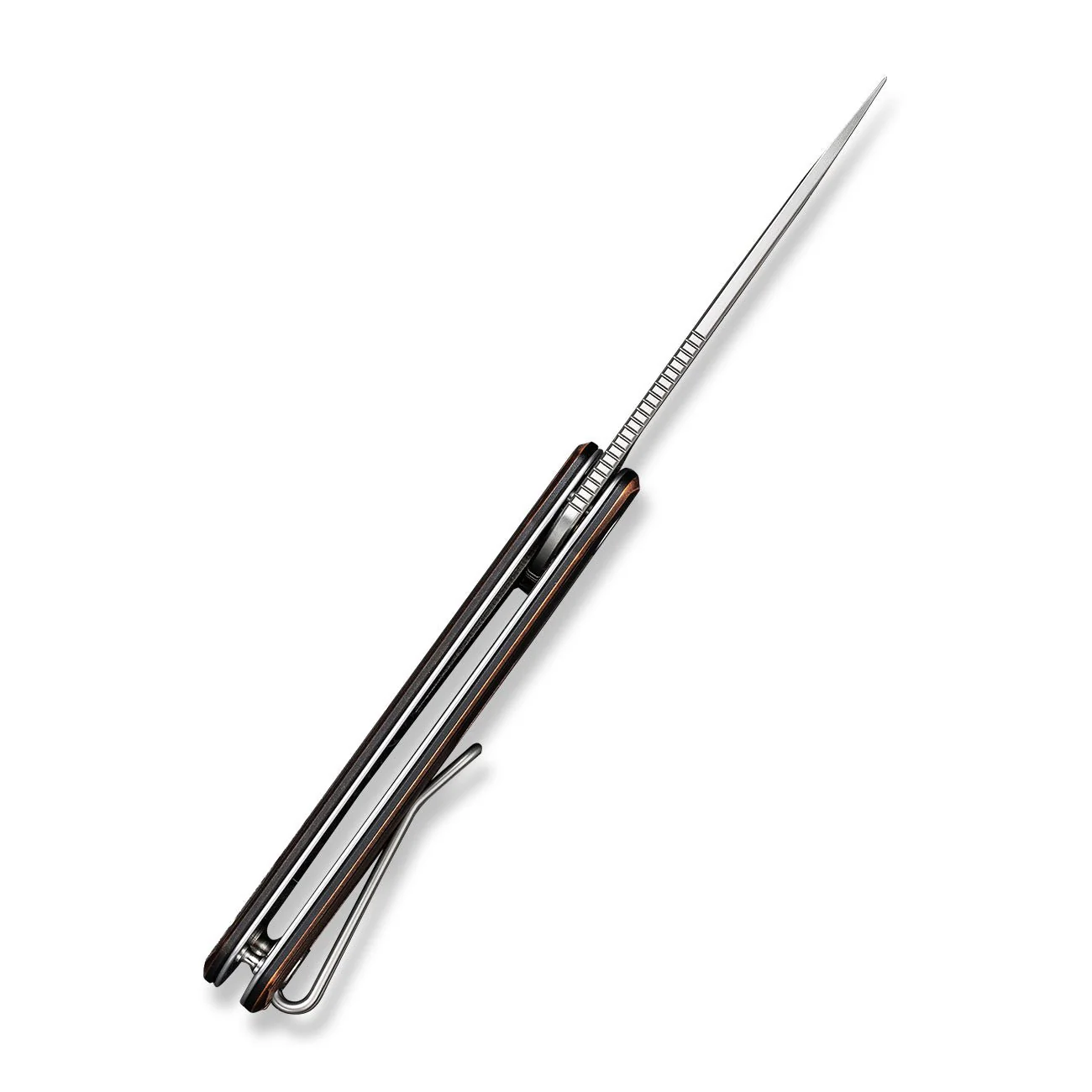 CIVIVI Foldis Slip Joint & Top Flipper Knife Copper Handle (2.67" Nitro-V Blade) C21044-1 - Image 15