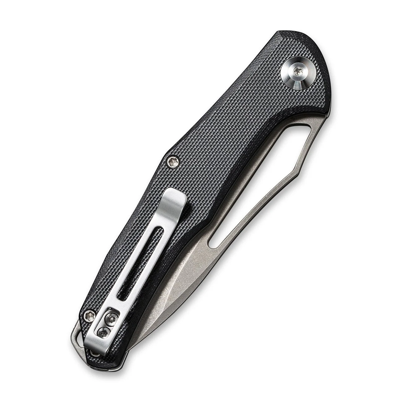 CIVIVI Fracture Slip Joint & Thumb Hole Knife G10 Handle (3.35" 8Cr14MoV Blade) C2009E - Image 6