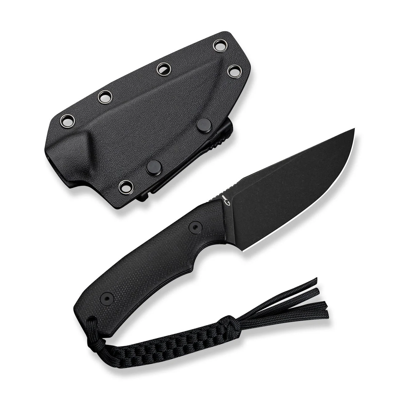 CIVIVI Gander Fixed Blade Knife Micarta Handle (3.63" 14C28N Blade) C24058B-2 - Image 6