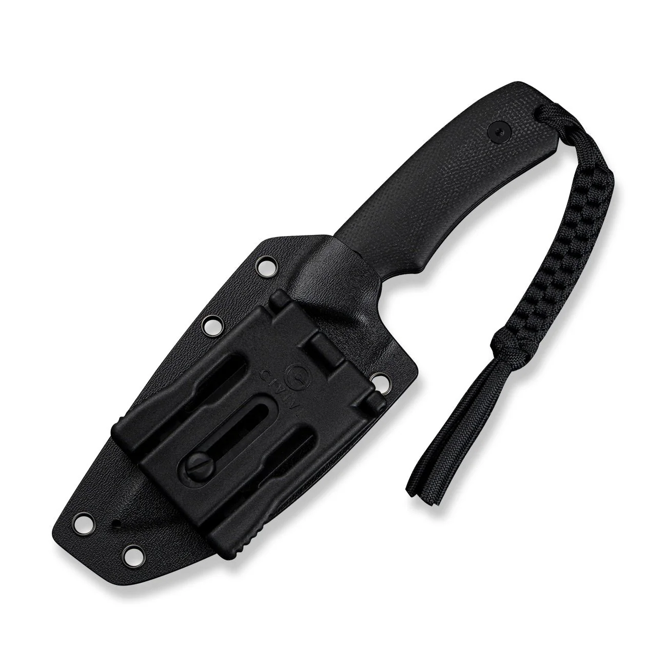 CIVIVI Gander Fixed Blade Knife Micarta Handle (3.63" 14C28N Blade) C24058B-2 - Image 9