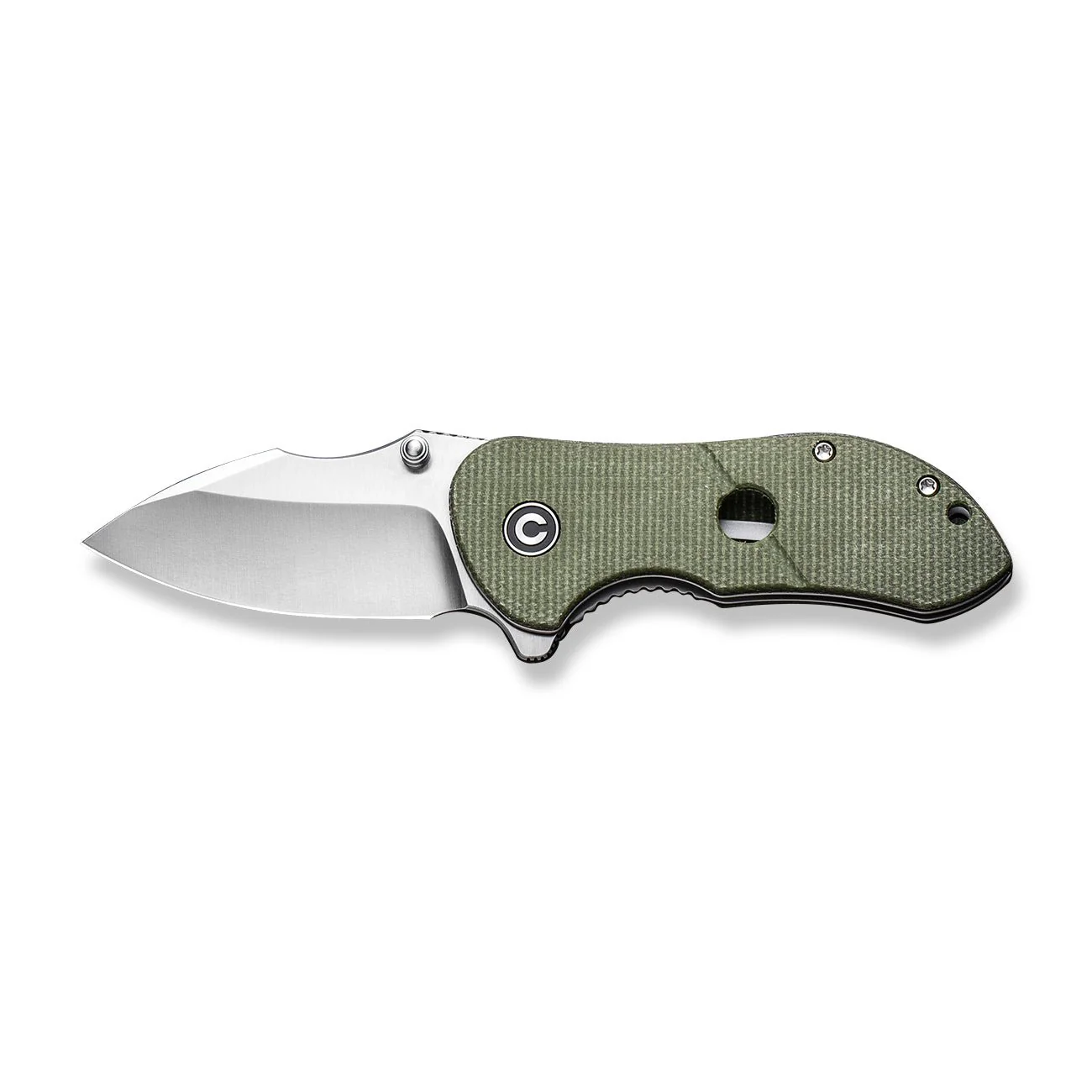 CIVIVI Gordo Flipper & Thumb Stud Knife Micarta Handle (2.51" D2 Blade) C22018C-2 - Image 10
