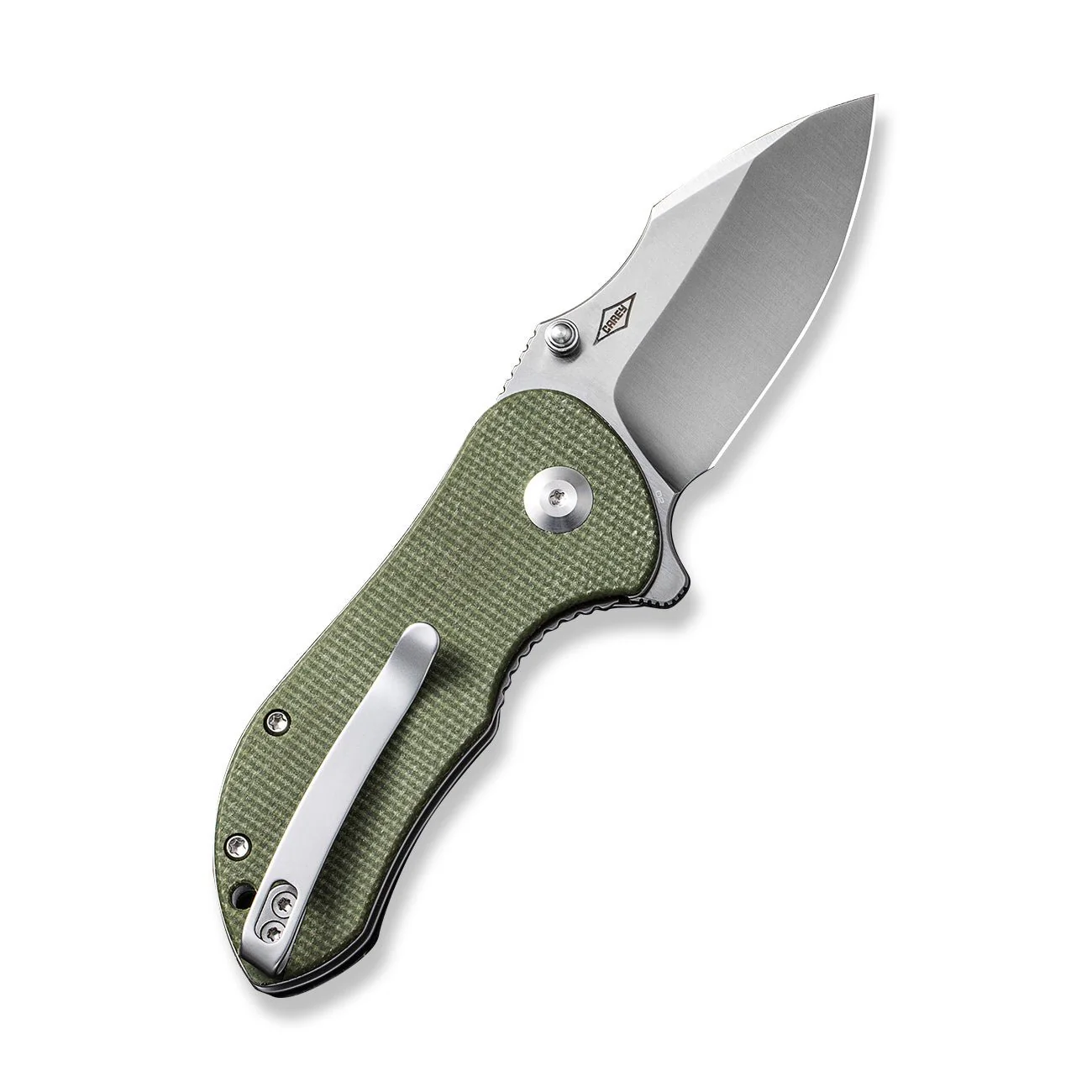 CIVIVI Gordo Flipper & Thumb Stud Knife Micarta Handle (2.51" D2 Blade) C22018C-2 - Image 7