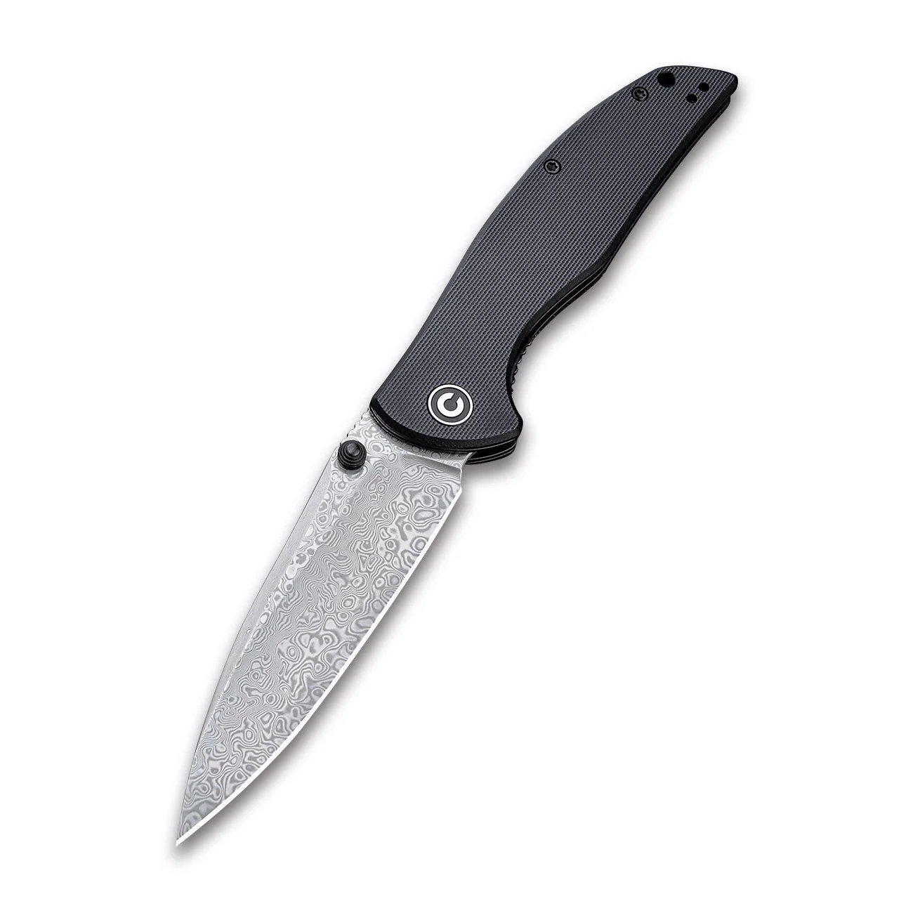 CIVIVI Governor Thumb Stud Knife G10 Handle (3.86" Damascus Blade) C911DS - Image 3