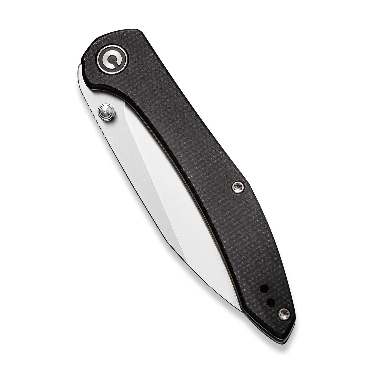 CIVIVI Hadros Thumb Stud Knife Micarta Handle (3.35" 10Cr15CoMoV Blade) C20004-1 - Image 5