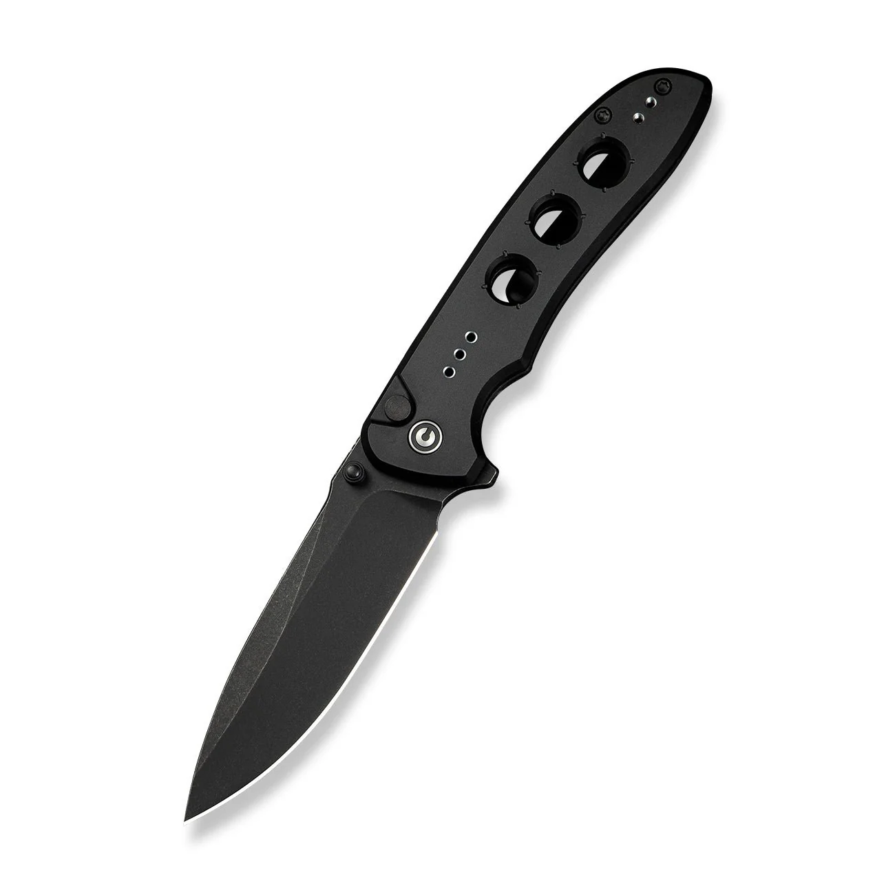 CIVIVI Hyperpulse Flipper & Thumb Stud & Button Lock Knife Aluminum Handle (3.5" 14C28N Blade) C23087A-1 - Image 8