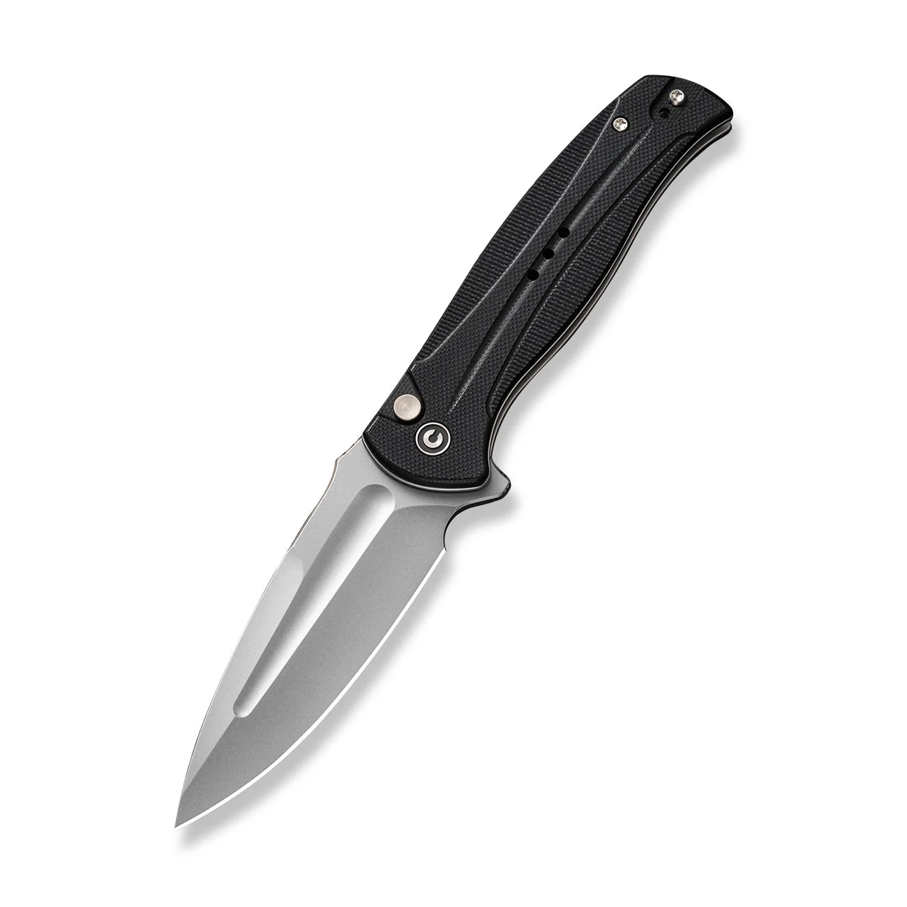 CIVIVI Incindie Flipper & Button Lock Knife G10 Handle (3.48" 14C28N Blade) C23053-3 - Image 8
