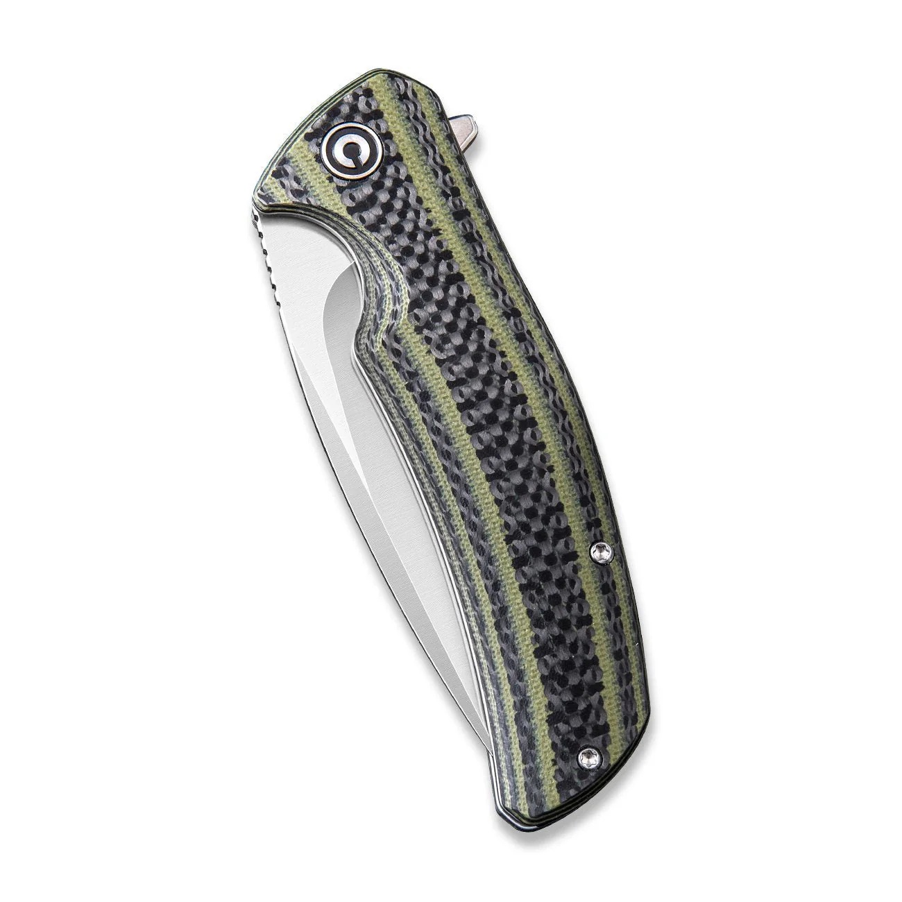 CIVIVI Incite Flipper Knife G10 & Carbon Fiber Handle (3.7'' D2 Blade) C908A - Image 5