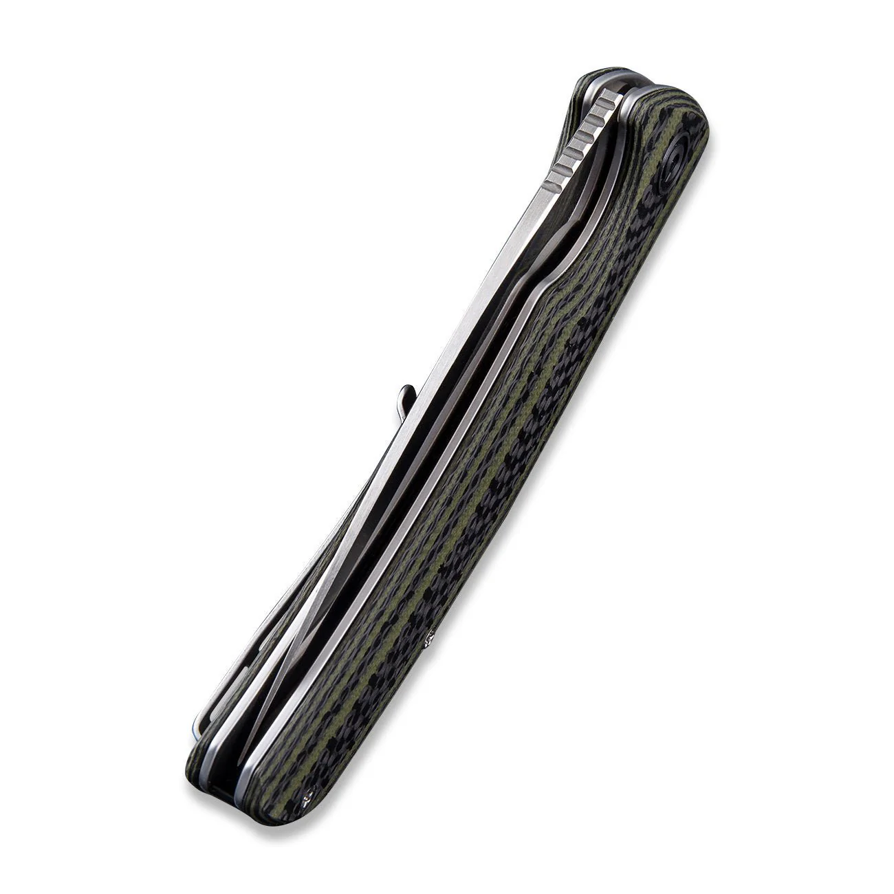 CIVIVI Incite Flipper Knife G10 & Carbon Fiber Handle (3.7'' D2 Blade) C908A - Image 7