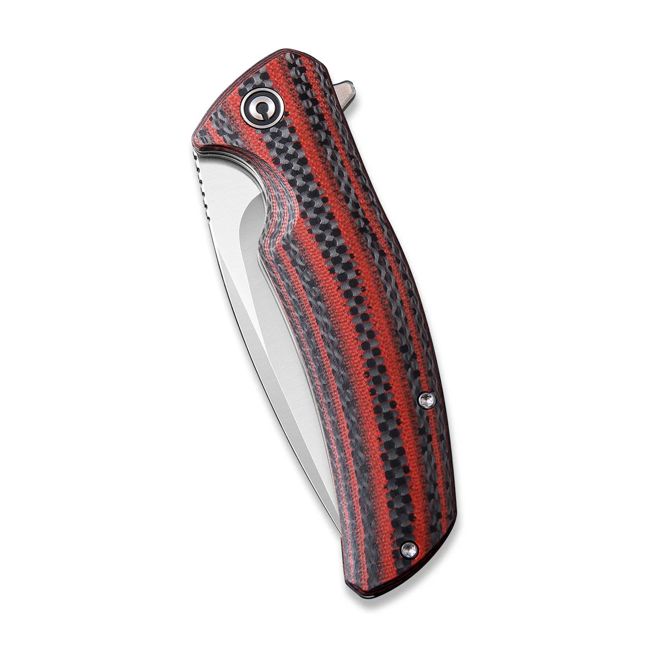 CIVIVI Incite Flipper Knife G10 And Carbon Fiber Handle (3.7'' D2 Blade) C908C - Image 5