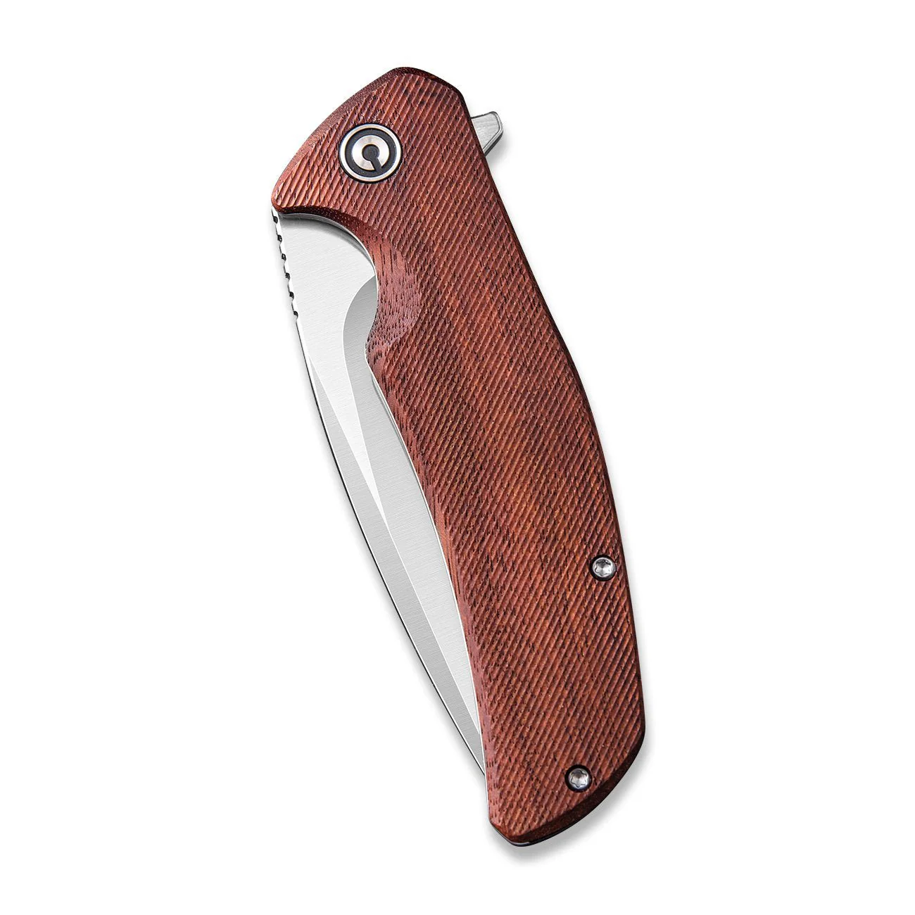CIVIVI Incite Flipper Knife Wood Handle (3.7" D2 Blade) C908D - Image 5