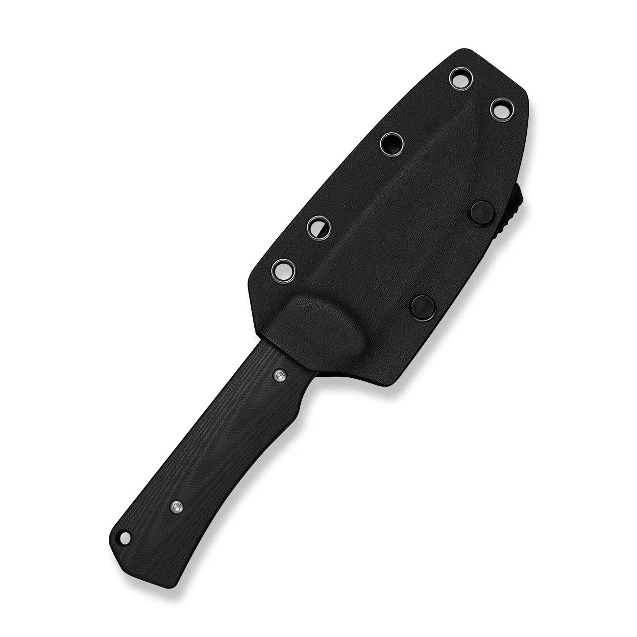 CIVIVI Jencks Fixed Blade Knife Black G10 Handle (3.54" Satin Finished 14C28N Blade) C24051-1, With 1PC Black Lanyard, Black Kydex Sheath & T-Clip - Image 13