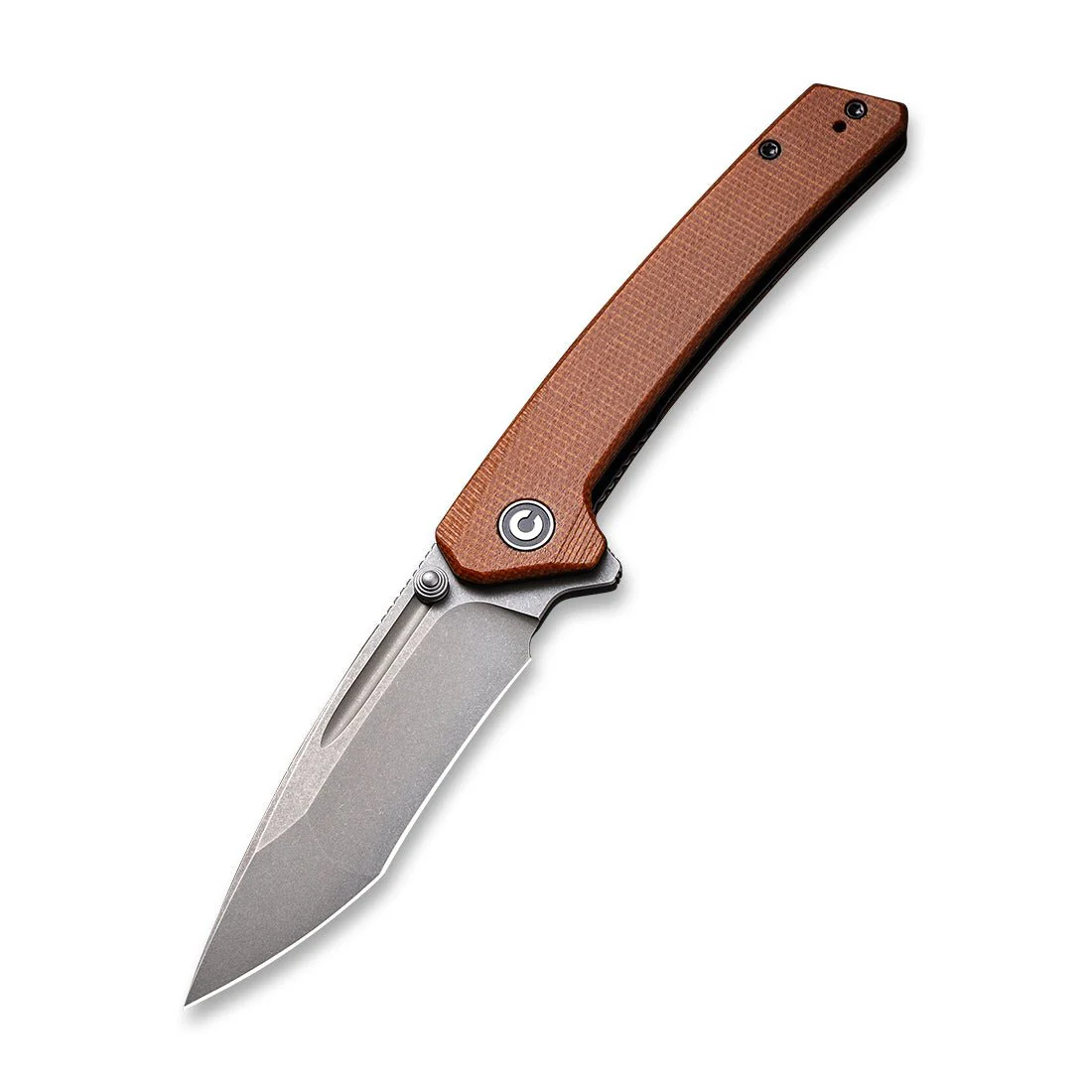 CIVIVI Keen Nadder Flipper & Thumb Stud Knife Micarta Handle (3.48" N690 Blade) C2021B - Image 3