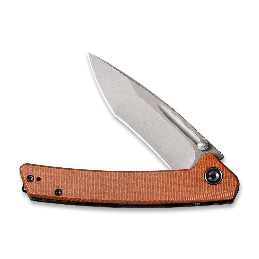 CIVIVI Keen Nadder Flipper & Thumb Stud Knife Micarta Handle (3.48" N690 Blade) C2021B - Image 4