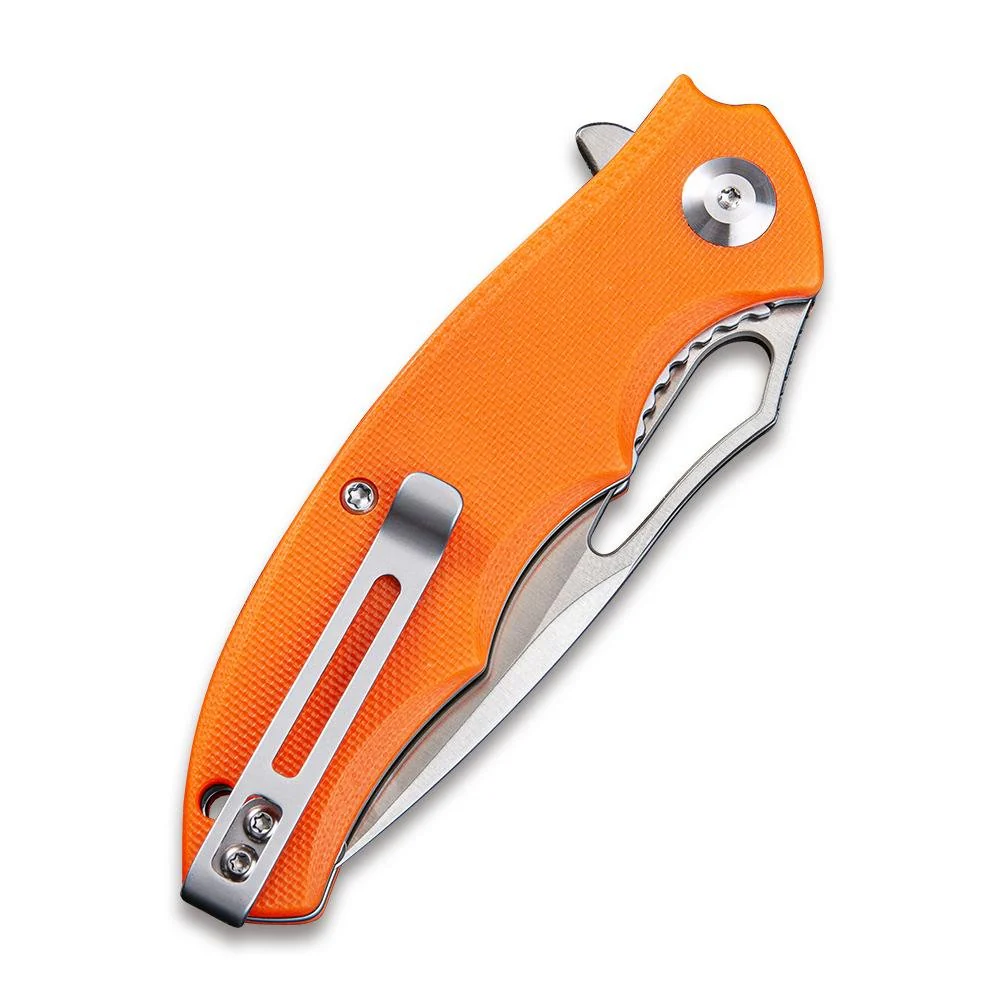 CIVIVI Little Fiend Flipper & Thumb Hole Knife G10 Handle (3.01" D2 Blade) C910B - Image 6