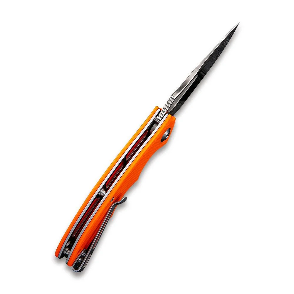 CIVIVI Little Fiend Flipper & Thumb Hole Knife G10 Handle (3.01" D2 Blade) C910B - Image 8