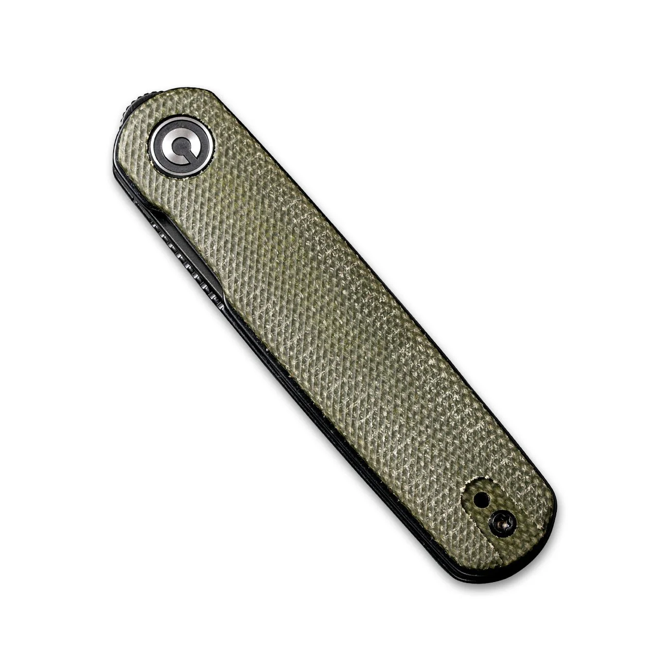 CIVIVI Lumi Top Flipper Pocket Knife Micarta Handle (2.56" 14C28N Blade) C20024-1 - Image 5