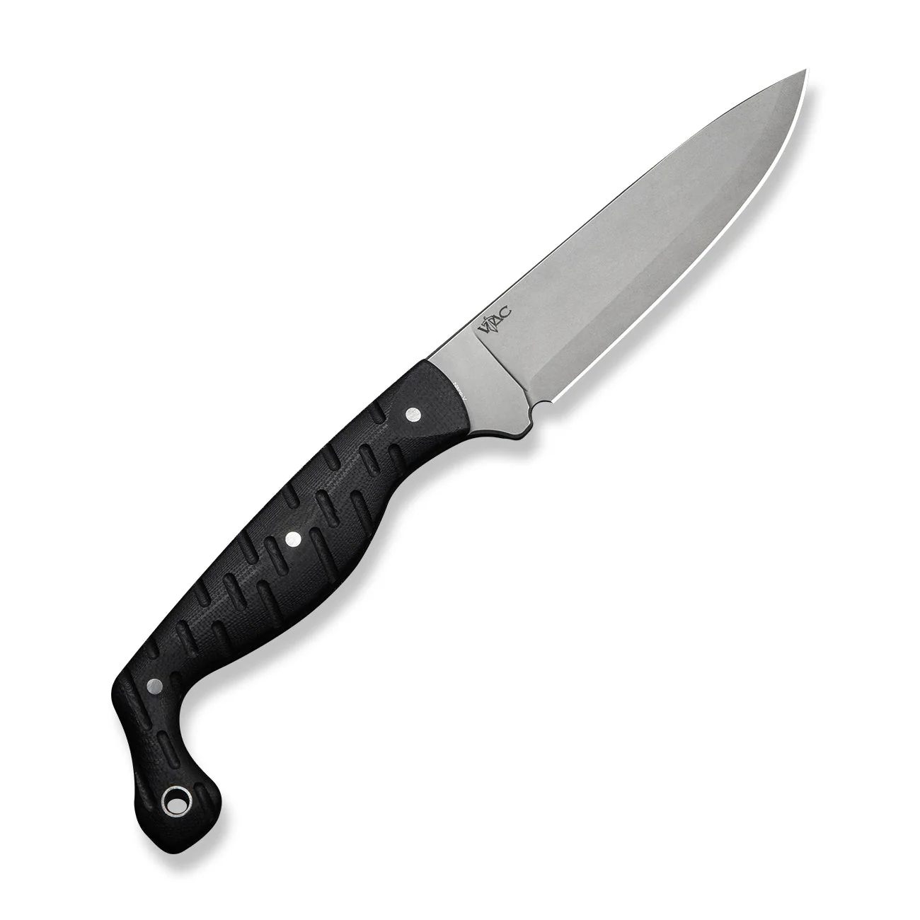 CIVIVI MDRN Hunter Fixed Blade Knife Black G10 Handle (4.12" Stonewashed Nitro-V Blade) C23078-1, With 1PC Black Kydex Sheath & 2PCS Black Straps - Image 11