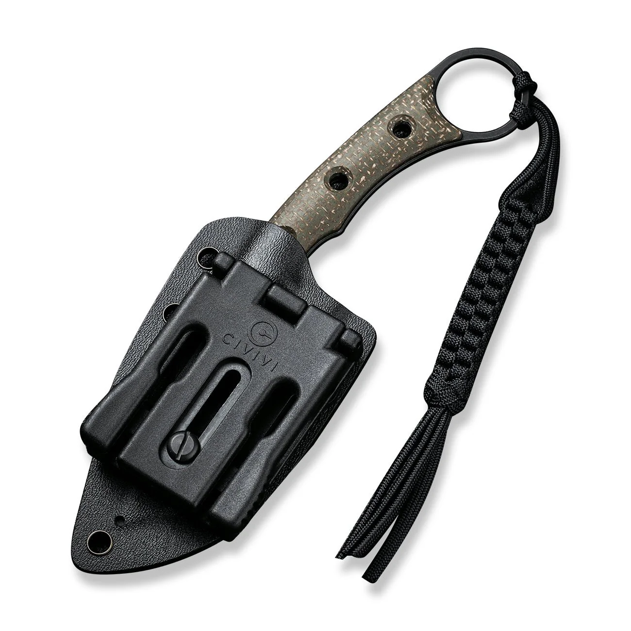 CIVIVI Midwatch Fixed Blade Knife Micarta Handle (3.39" N690 Blade) C20059B-3 - Image 14