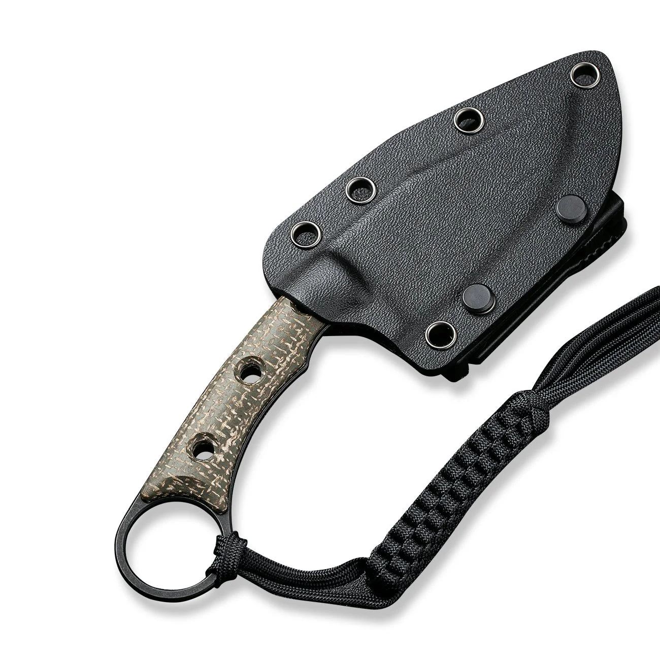 CIVIVI Midwatch Fixed Blade Knife Micarta Handle (3.39" N690 Blade) C20059B-3 - Image 15