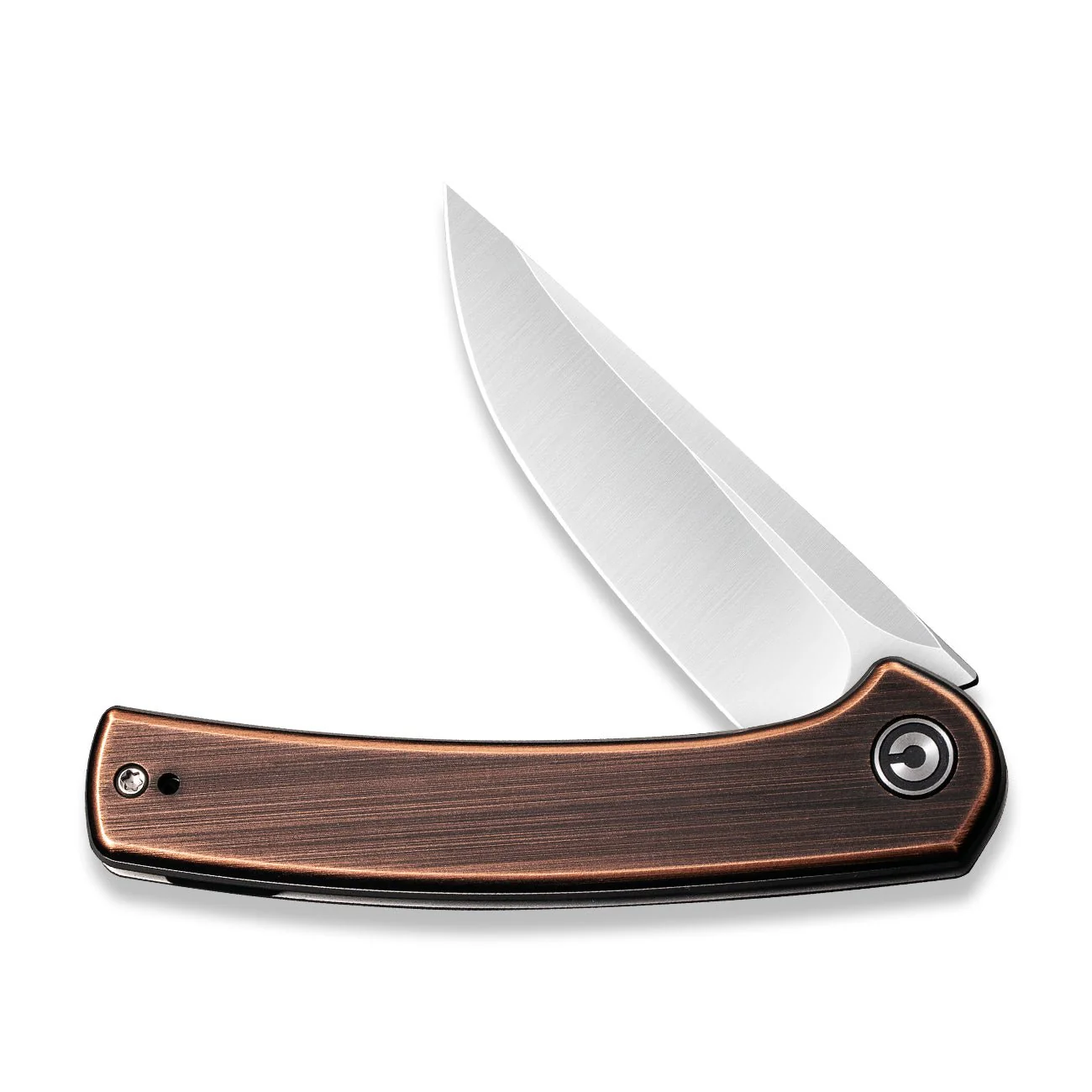 CIVIVI Mini Asticus Flipper Knife Copper Handle (3.25" 10Cr15CoMoV Blade) C19026B-1 - Image 4