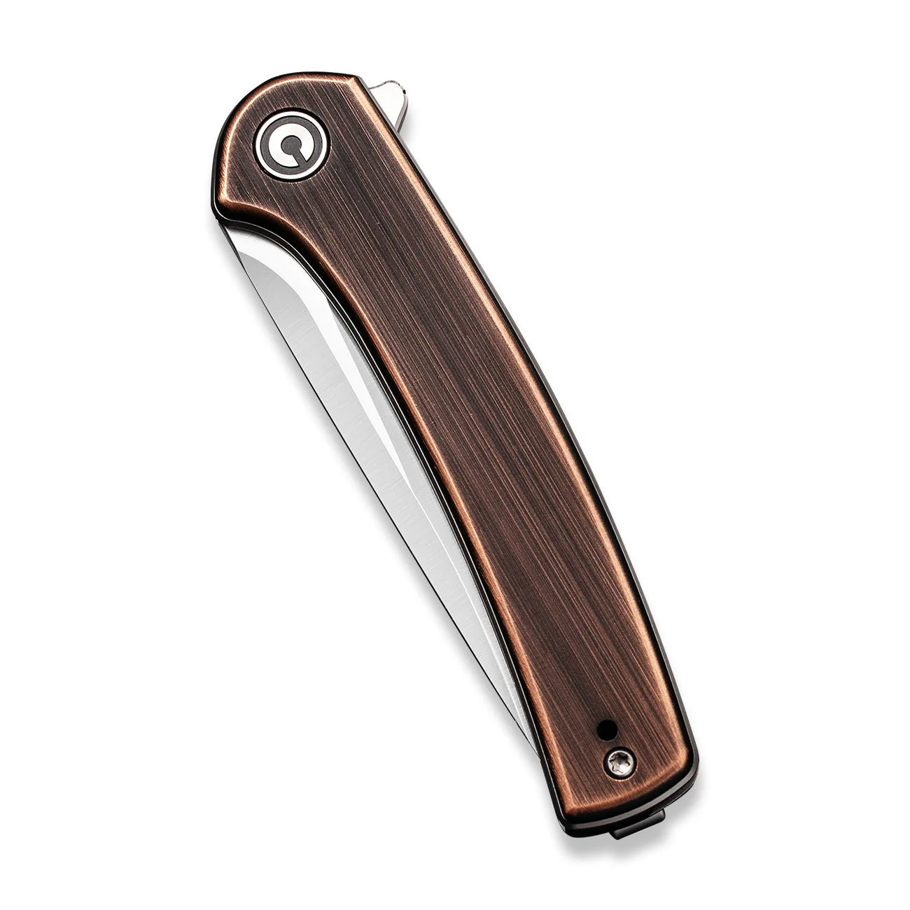 CIVIVI Mini Asticus Flipper Knife Copper Handle (3.25" 10Cr15CoMoV Blade) C19026B-1 - Image 5