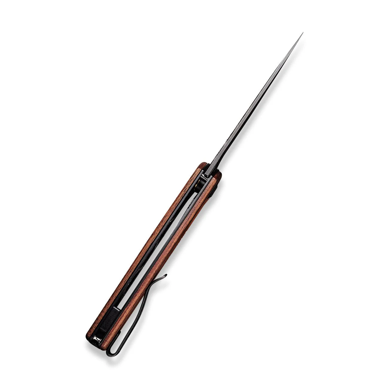 CIVIVI Mini Asticus Flipper Knife Wood Handle (3.25" 10Cr15CoMoV Blade) C19026B-5 - Image 8