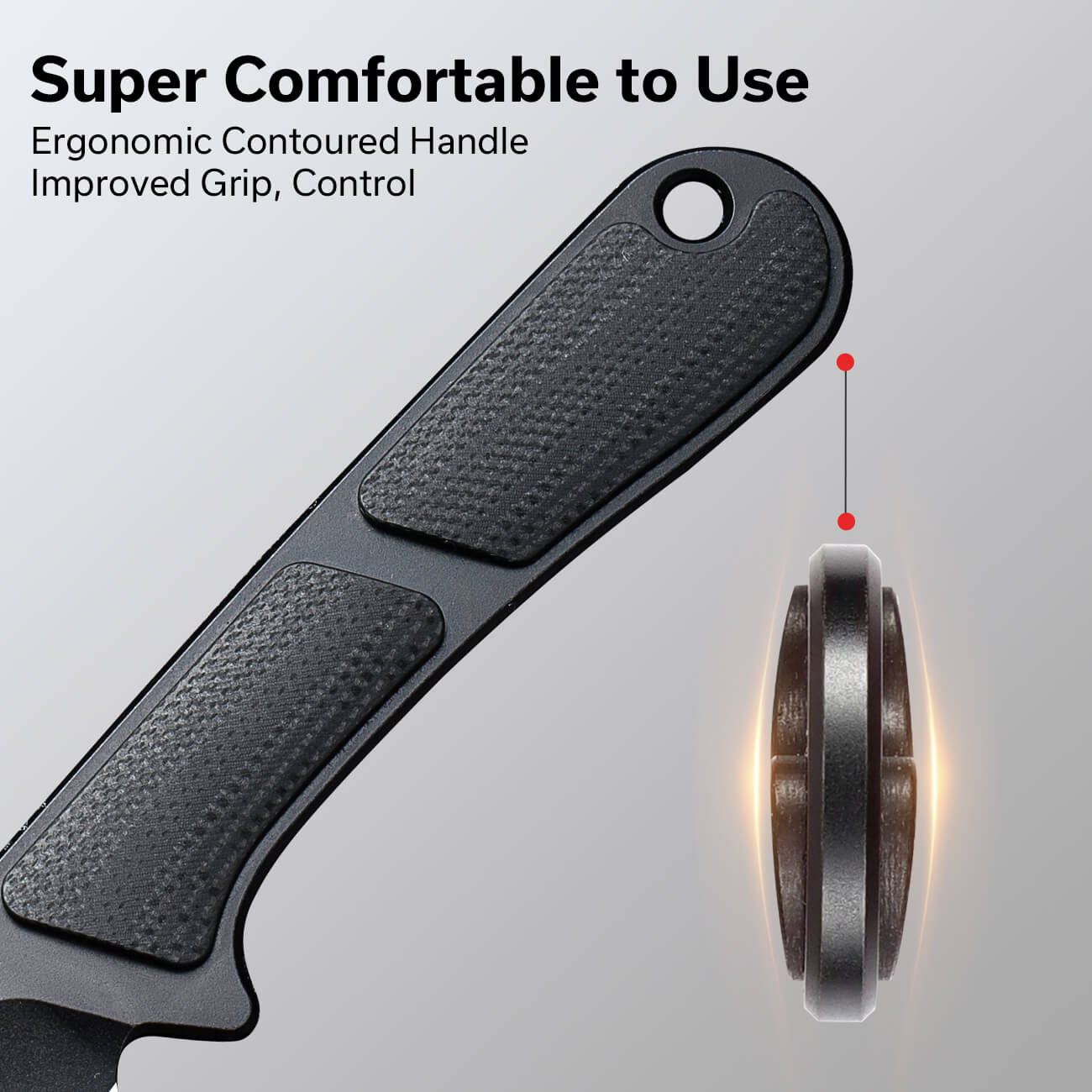 CIVIVI Mini Elementum Fixed Blade Knife G10 Handle (2.24" Nitro-V Blade) C23010-1 - Image 5
