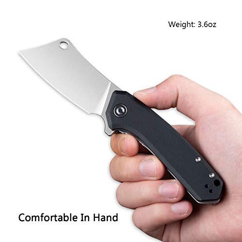 CIVIVI Mini Mastodon Flipper Knife G10 Handle (2.97" 9Cr18MoV Blade) C2011C - Image 4