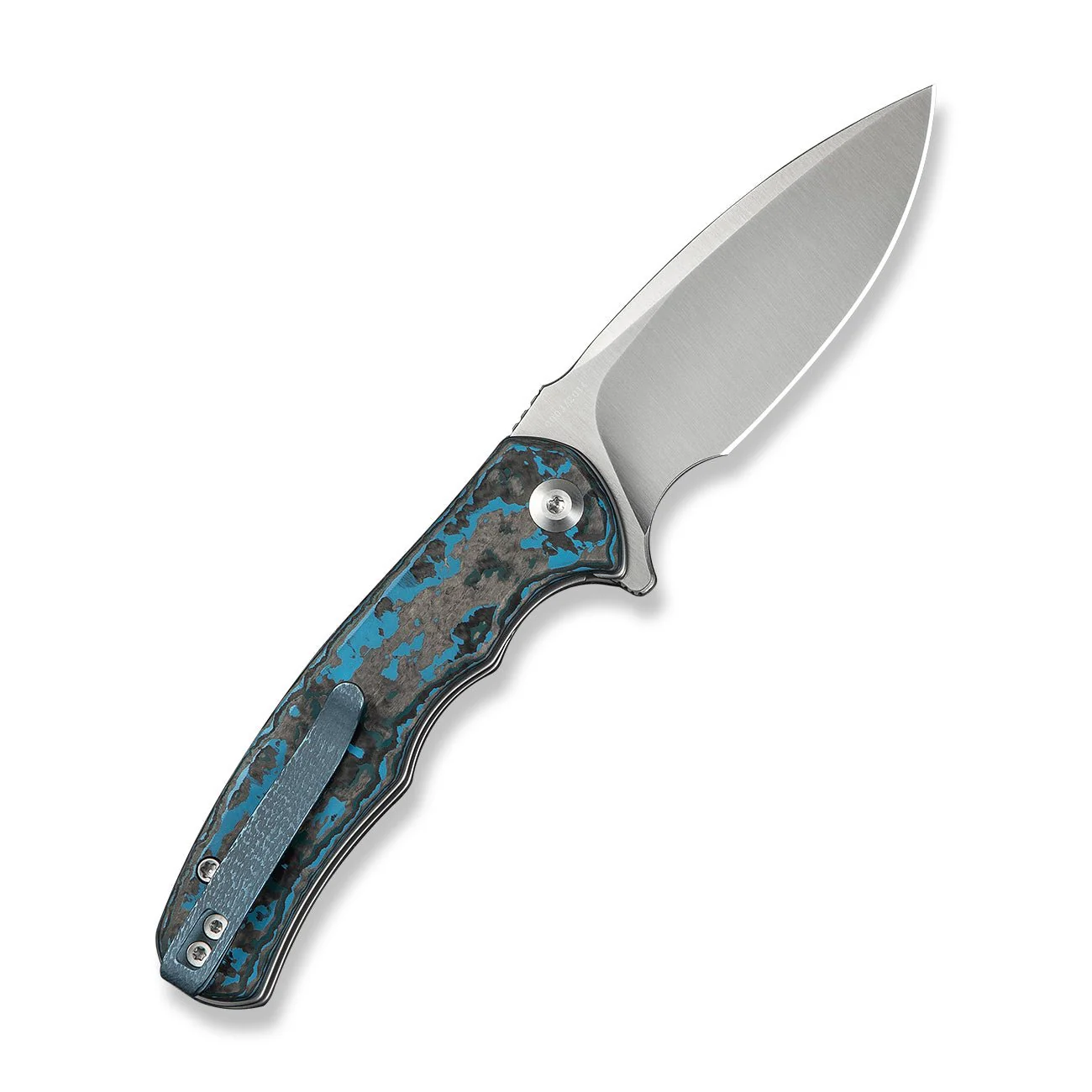 CIVIVI Mini Praxis Flipper Knife FatCarbon Fiber Handle (2.98" CPM S35VN Blade) C18026CB-1 - Image 6