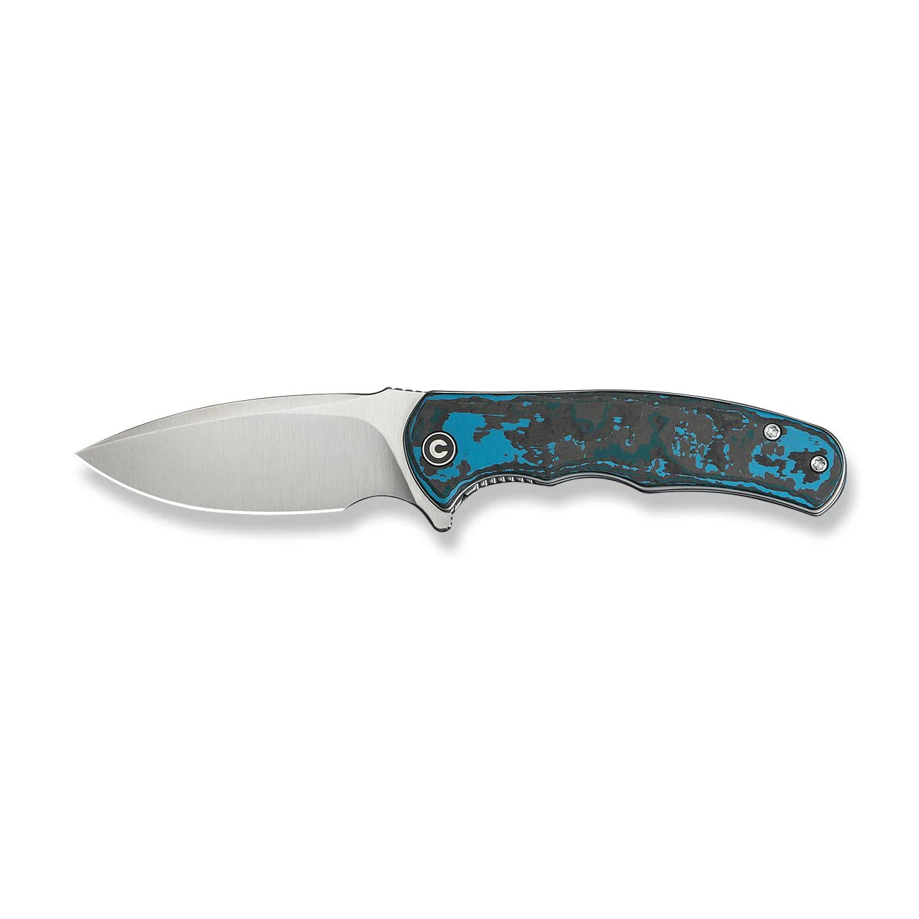 CIVIVI Mini Praxis Flipper Knife FatCarbon Fiber Handle (2.98" CPM S35VN Blade) C18026CB-1 - Image 8