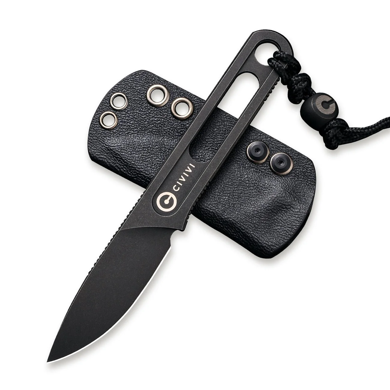CIVIVI Minimis Fixed Blade Neck Knife (1.96" 10Cr15CoMoV Blade) C20026-1 - Image 5