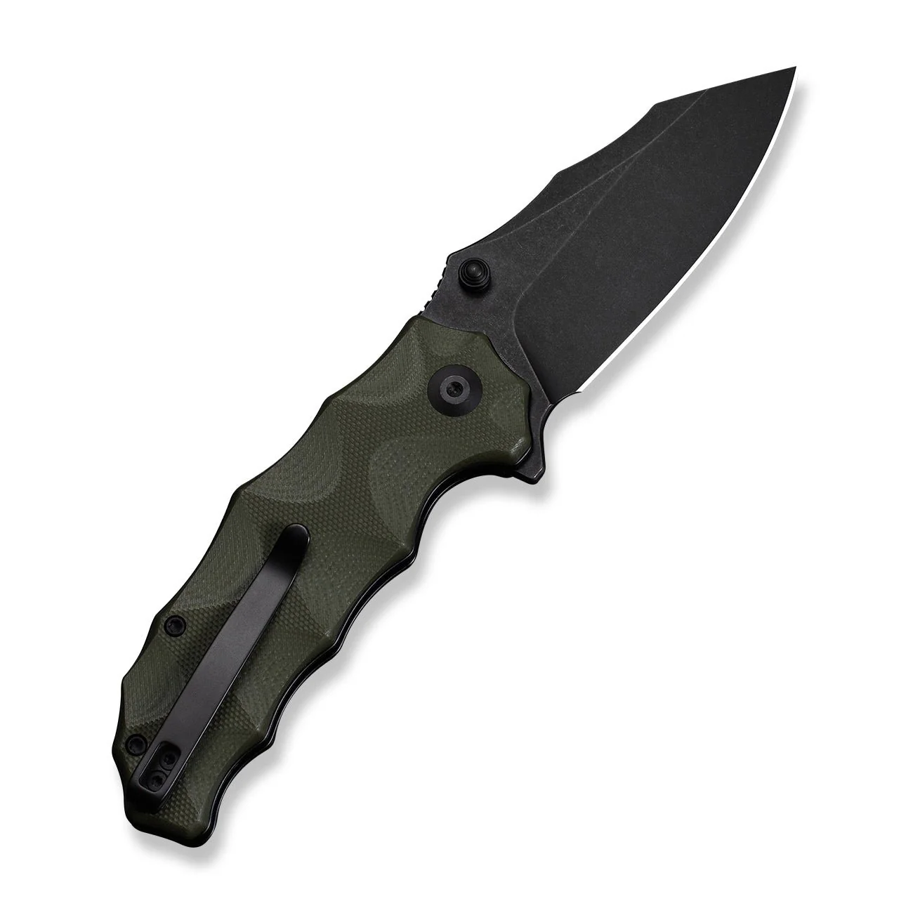 CIVIVI Natterjack Flipper & Thumb Stud & Button Lock Knife G10 Handle (3.19" 14C28N Blade) C24028-1 - Image 7