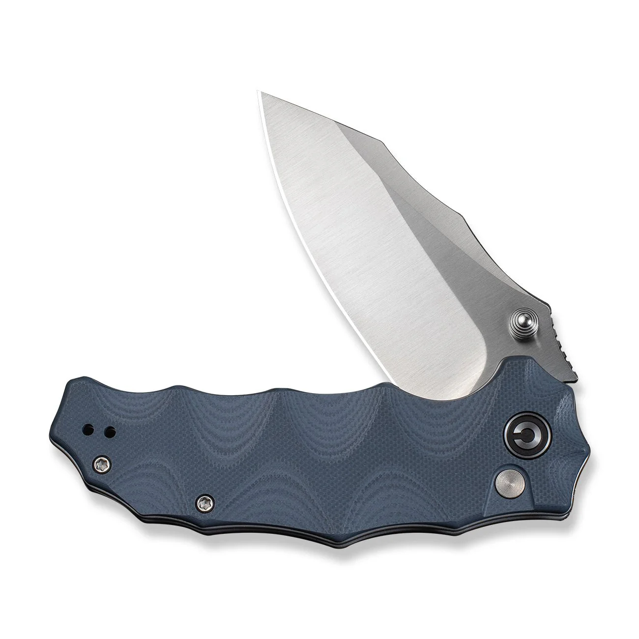 CIVIVI Natterjack Flipper & Thumb Stud & Button Lock Knife G10 Handle (3.19" 14C28N Blade) C24028-2 - Image 10