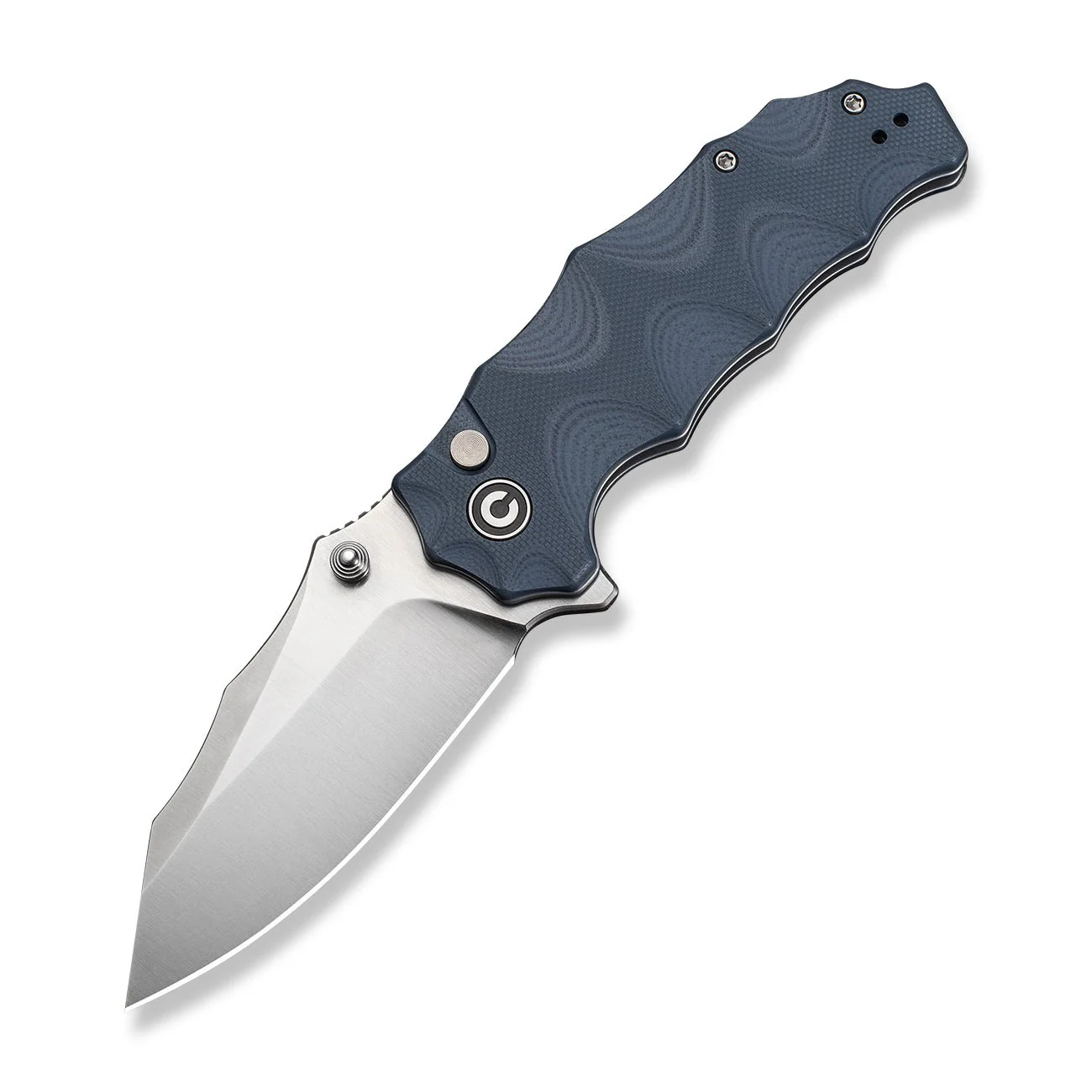 CIVIVI Natterjack Flipper & Thumb Stud & Button Lock Knife G10 Handle (3.19" 14C28N Blade) C24028-2 - Image 8