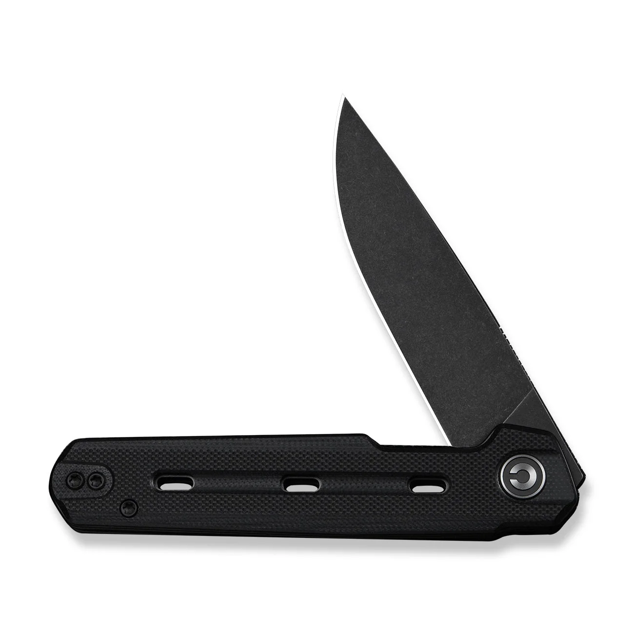 CIVIVI Navo Flipper Knife Black G10 Handle (3.25" Black Stonewashed Nitro-V Blade) C25015A-1 - Image 11