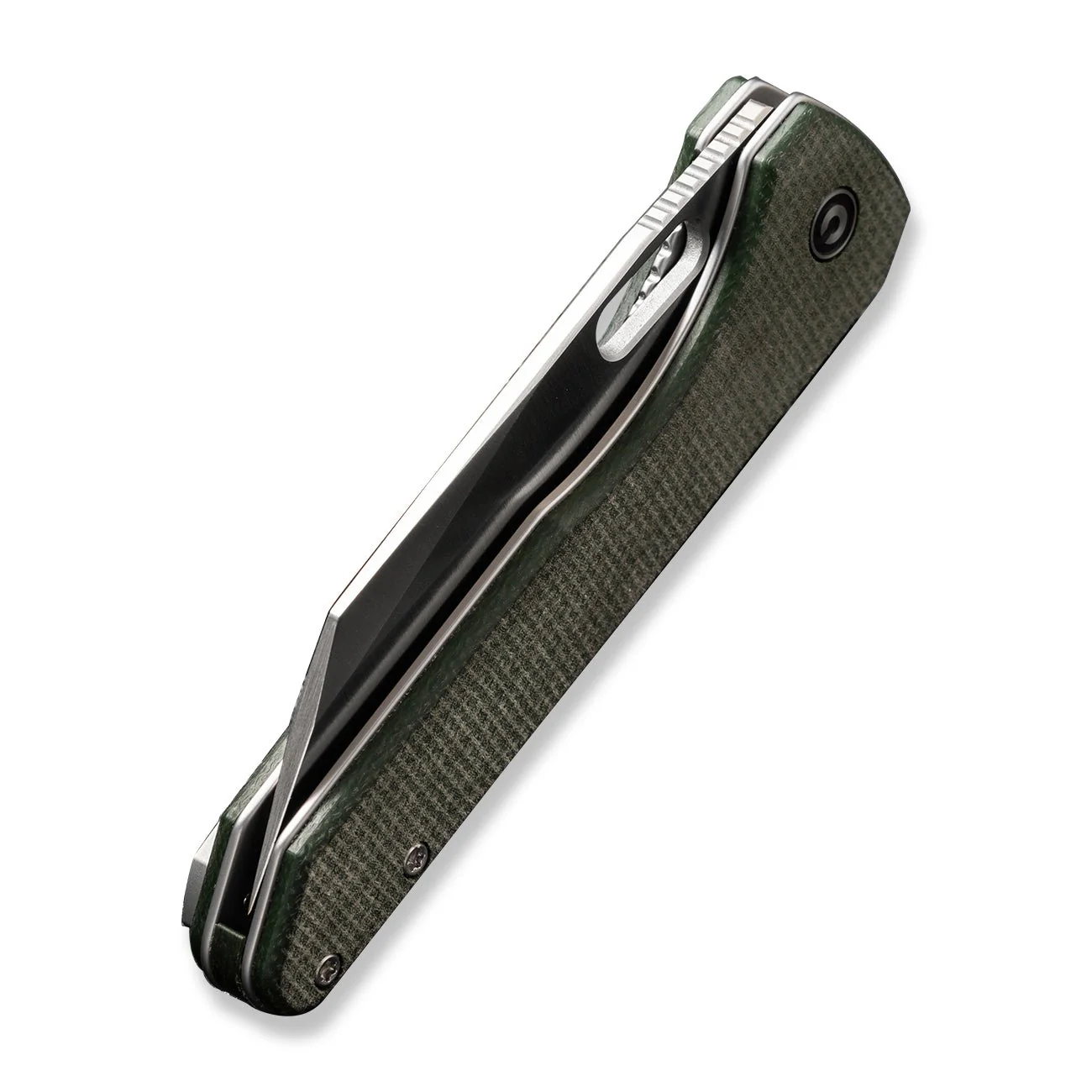 CIVIVI Nugz Flipper & Thumb Hole Knife Micarta Handle (3.17" 14C28N Blade) C23060-2 - Image 13