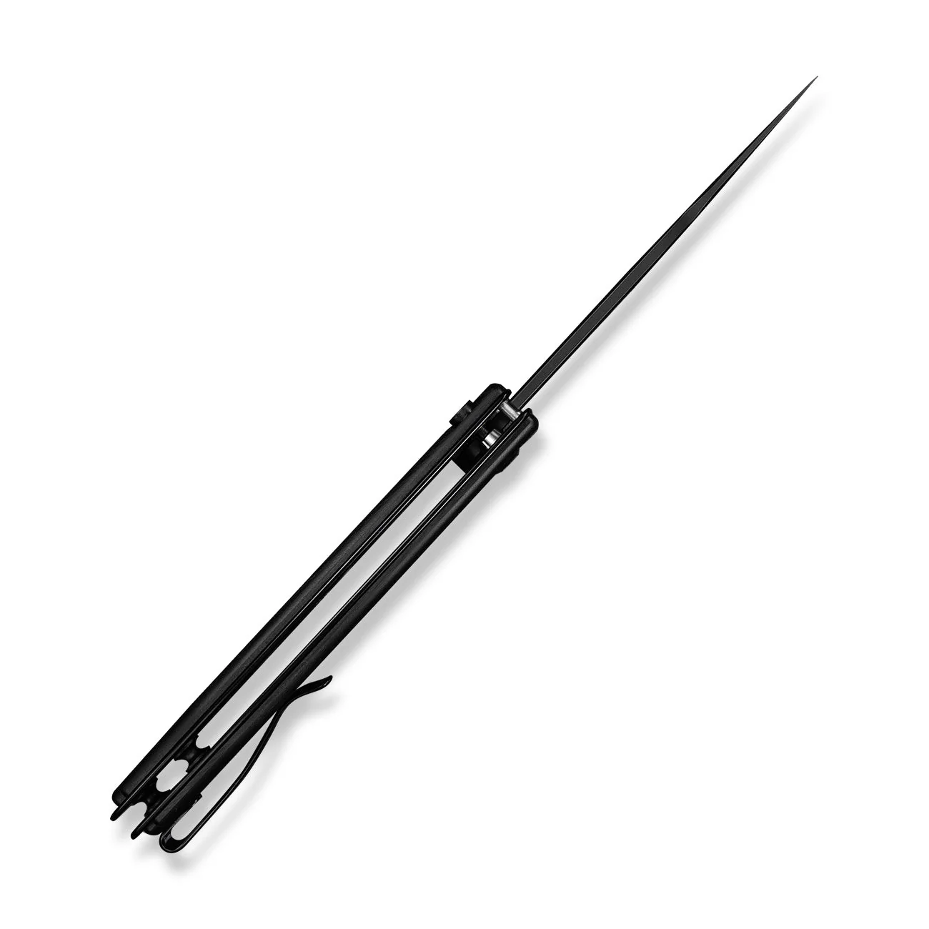 CIVIVI Outlaw Muk Flipper & Button Lock Knife Black G10 Handle (3.47" Black Stonewashed 14C28N Blade) C24079-1 - Image 16