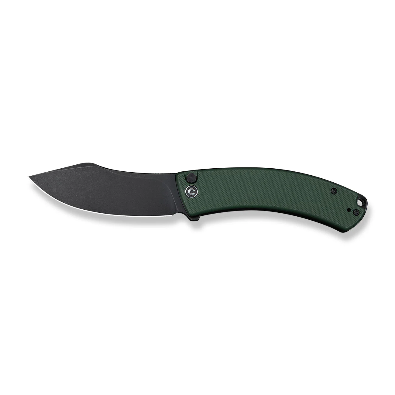 CIVIVI Outlaw Muk Flipper & Button Lock Knife Teal Green G10 Handle (3.47" Black Stonewashed 14C28N Blade) C24079-3 - Image 11