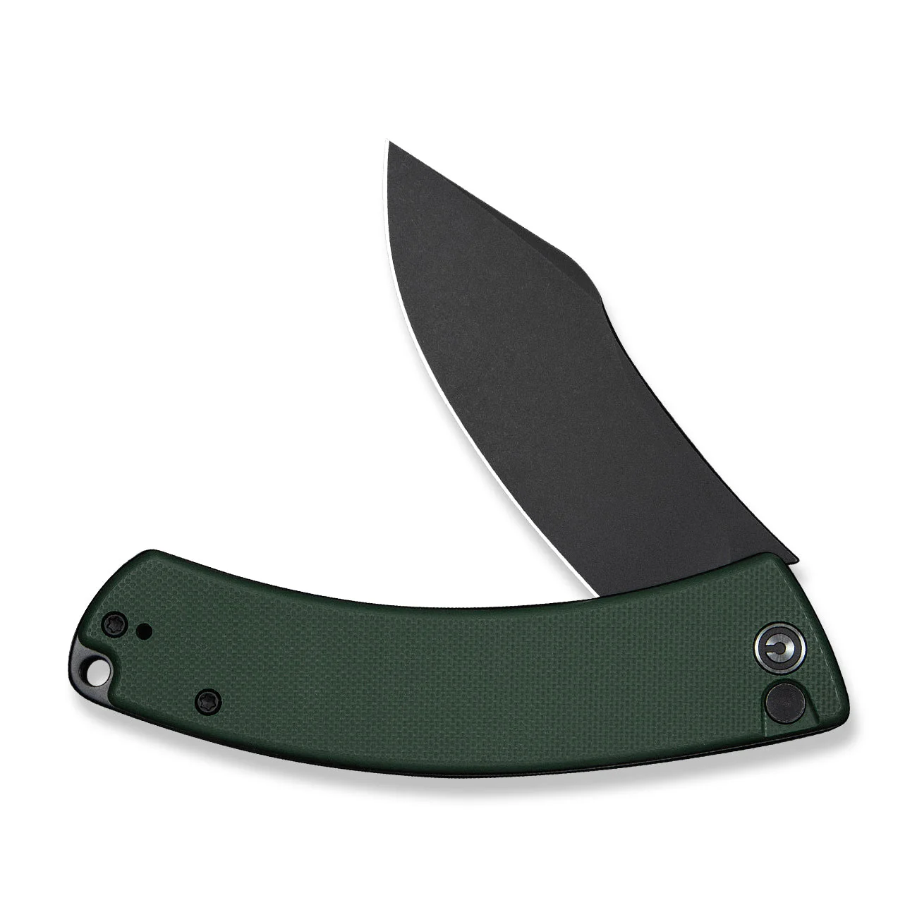 CIVIVI Outlaw Muk Flipper & Button Lock Knife Teal Green G10 Handle (3.47" Black Stonewashed 14C28N Blade) C24079-3 - Image 12