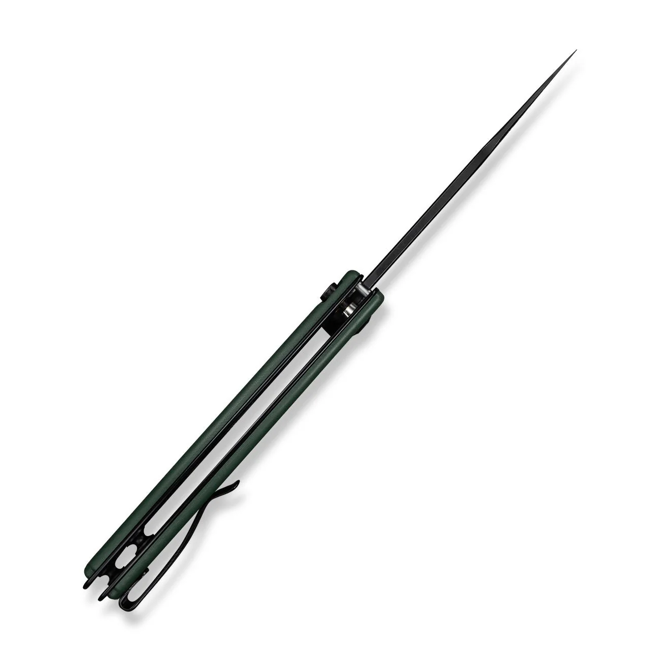 CIVIVI Outlaw Muk Flipper & Button Lock Knife Teal Green G10 Handle (3.47" Black Stonewashed 14C28N Blade) C24079-3 - Image 16
